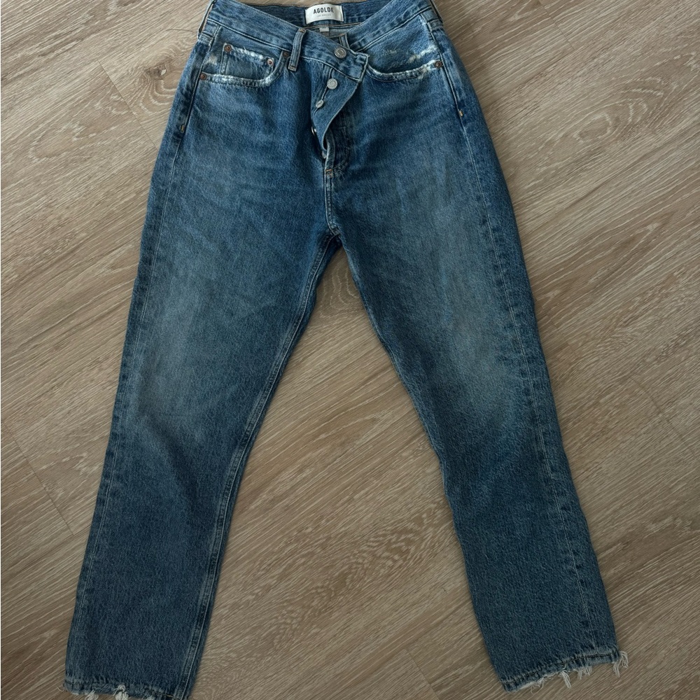Agolde Blue Denim Jeans